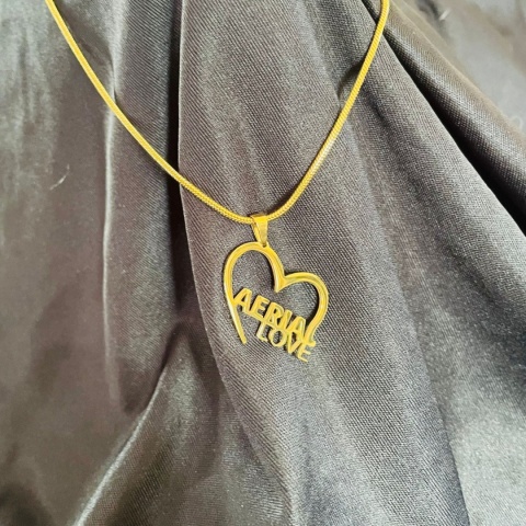 Zawieszka Aerial 001 pozłacana