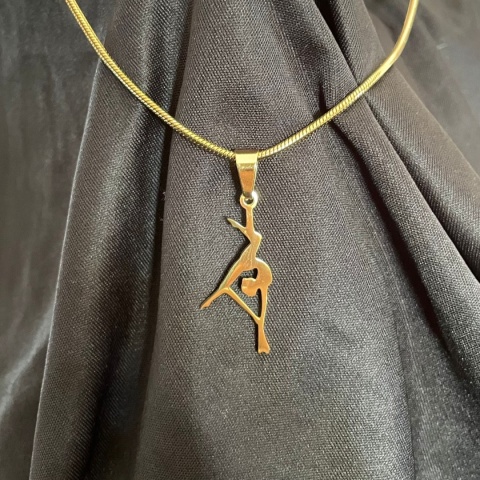 Zawieszka Aerial Silks 011 pozłacana