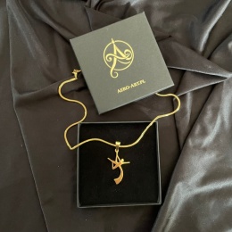 Zawieszka Aerial Silks 001 pozłacana