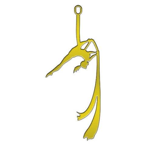 Zawieszka Aerial Silks 010 pozłacana