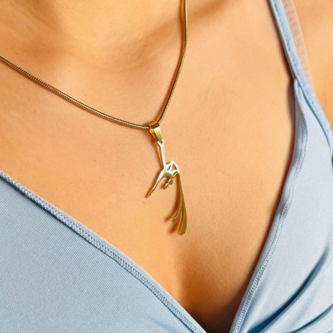 Zawieszka Aerial Silks 010 pozłacana