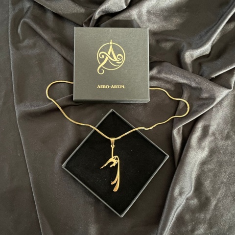 Zawieszka Aerial Silks 010 pozłacana