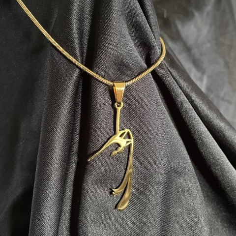 Zawieszka Aerial Silks 010 pozłacana