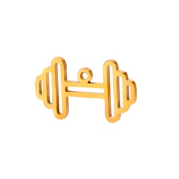 Zawieszka Siłownia 001 pozłacana