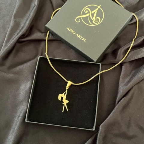 Zawieszka Pole Dance 002 pozłacana