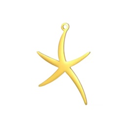 Zawieszka zwierzęta 003 pozłacana