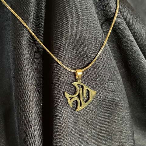 Zawieszka zwierzęta 002 pozłacana