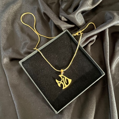 Zawieszka zwierzęta 002 pozłacana